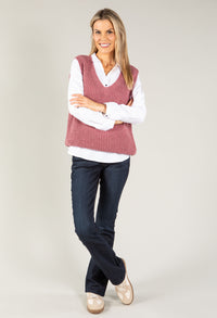 Soft V Neck Sweater Vest