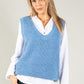 Soft V Neck Sweater Vest