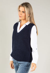 Soft V Neck Sweater Vest