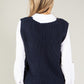 Soft V Neck Sweater Vest