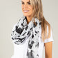 Cow Print Scarf