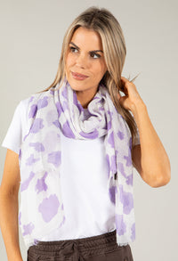 Cow Print Scarf