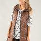 Longline Quilted Gilet