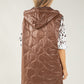 Longline Quilted Gilet