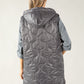 Longline Quilted Gilet