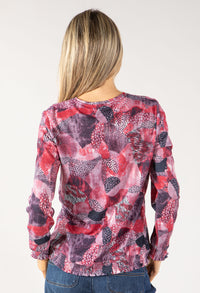 Mixed Print Soft Touch Top