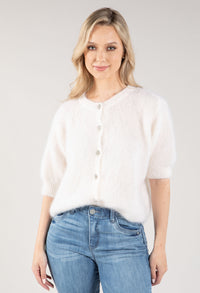 Luxury Diamante Buttoned Cardigan