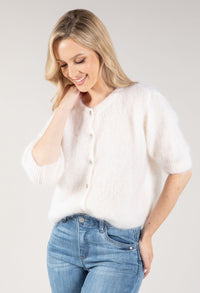 Luxury Diamante Buttoned Cardigan