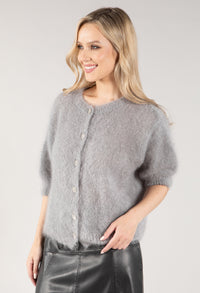 Luxury Diamante Buttoned Cardigan