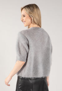 Luxury Diamante Buttoned Cardigan