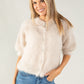 Luxury Diamante Buttoned Cardigan