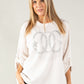 Cord Feel Diamante Jumper