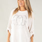 Cord Feel Diamante Jumper