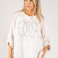 Cord Feel Diamante Jumper