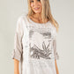 Graphic Front Relaxed Fit Top