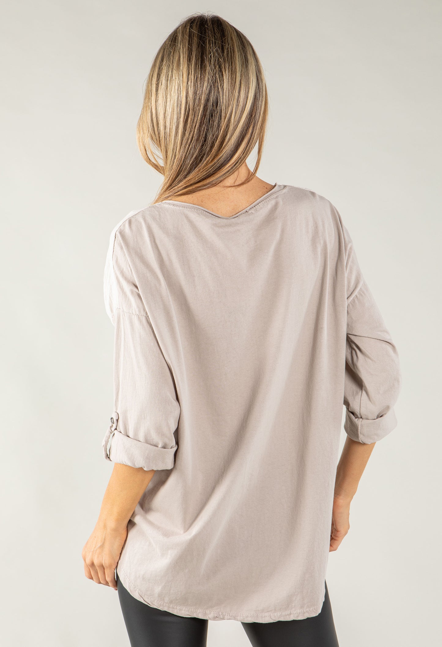 Graphic Front Relaxed Fit Top