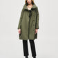 Memory Buttoned Cocoon Coat