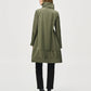 Memory Buttoned Cocoon Coat