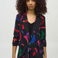 Abstract Print Blazer