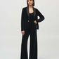 Velvet Wide-leg Trousers