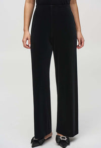 Velvet Wide-leg Trousers