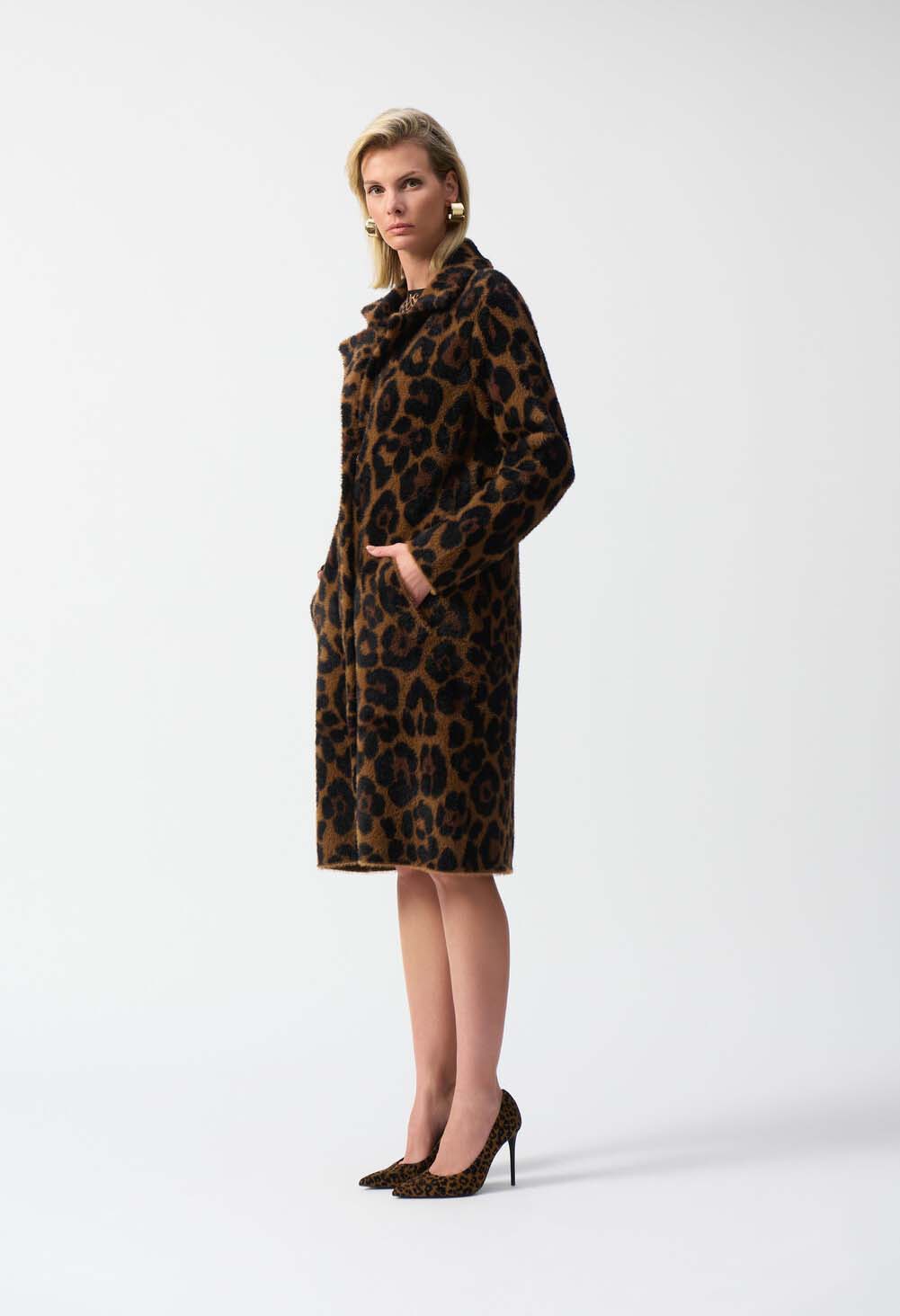 Leopard Print Coat