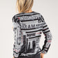 Soft Touch Graphic Knit Pullover