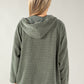 Soft Touch Ribbed Hoodie