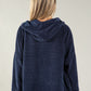 Soft Touch Ribbed Hoodie