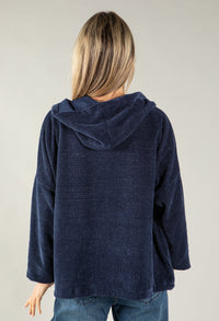 Soft Touch Ribbed Hoodie