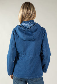 Denim Zip Up Jacket