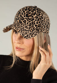 Mini Leopard Print Cap