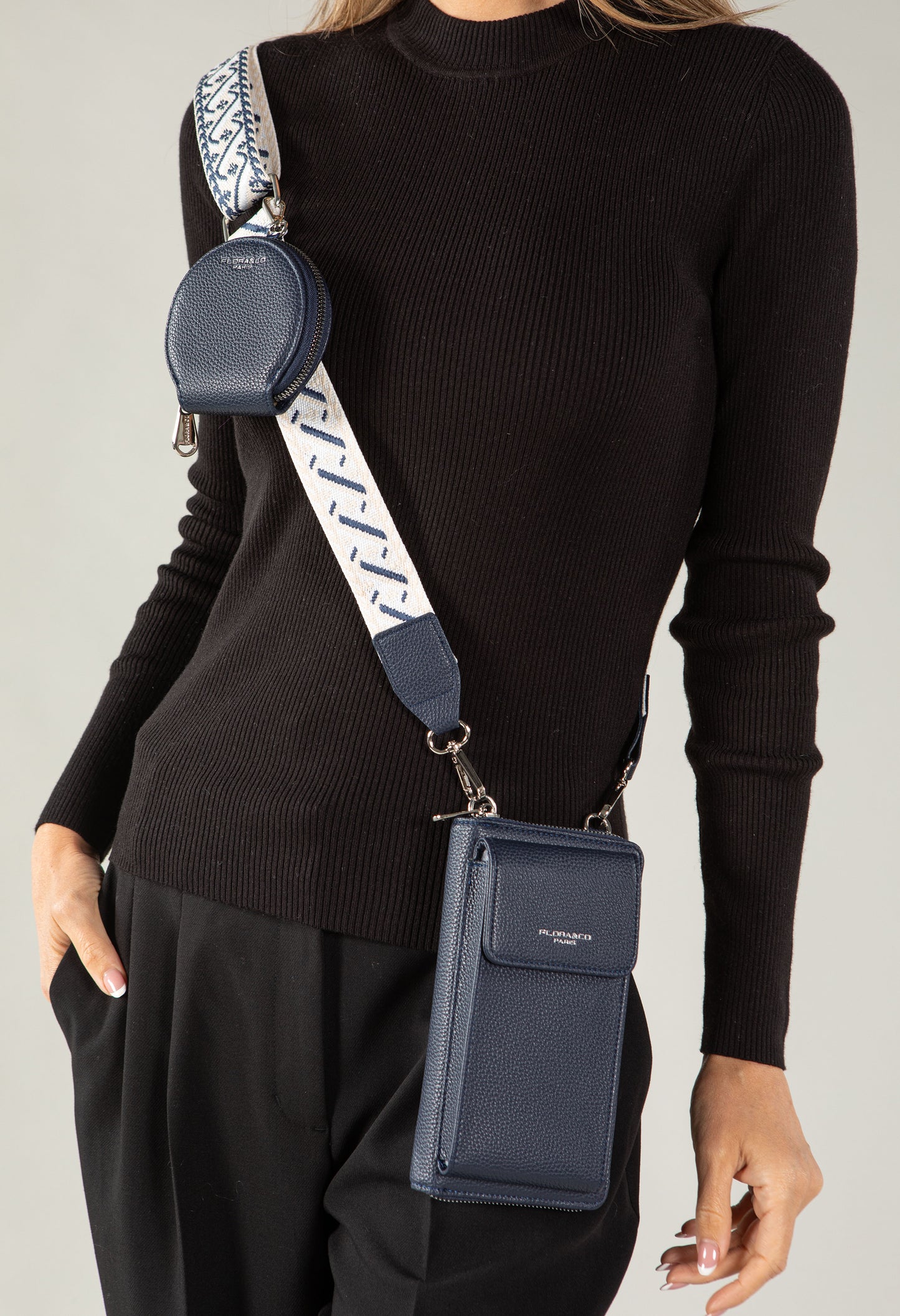 Multi-Pocket Cross Body Bag