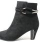 Knot Faux Suede Boot