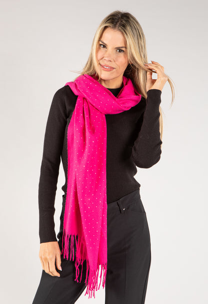 Diamante Embellished Scarf