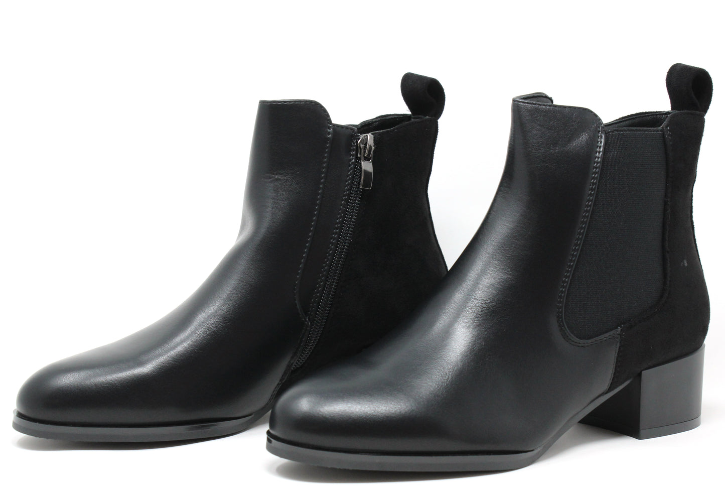 Double Panel Chelsea Boot