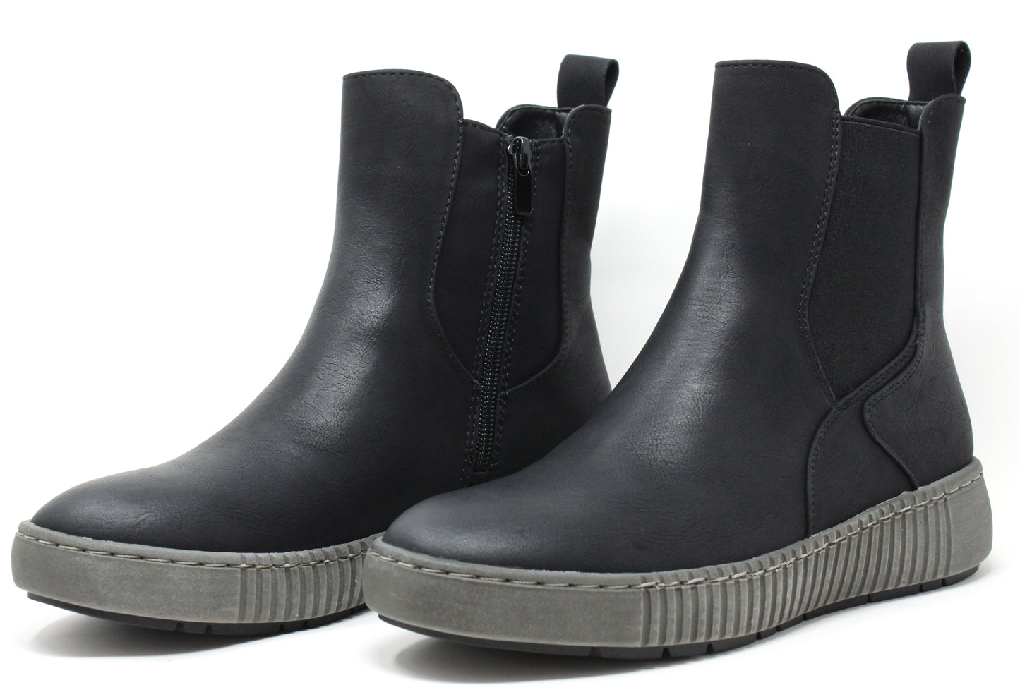 Nubuck Look Boot