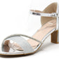 Diamante Strap Heel