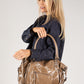 Faux Leather Hand Bag