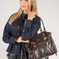 Faux Leather Hand Bag