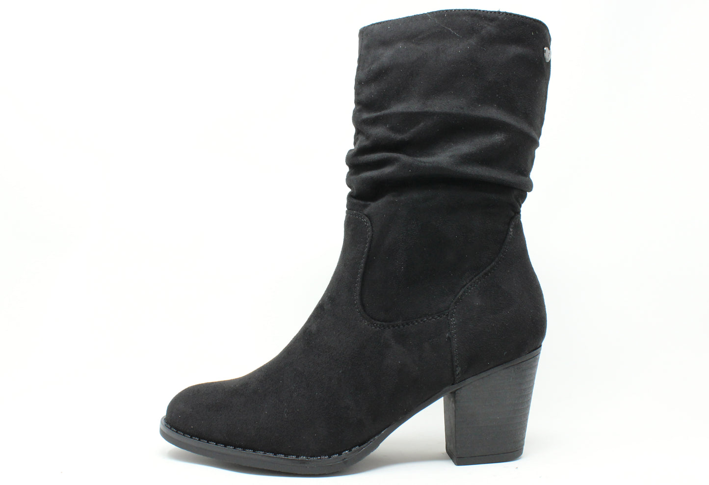 Ruched Boot Heel