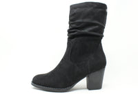 Ruched Boot Heel