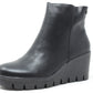 PU Wedge Boot