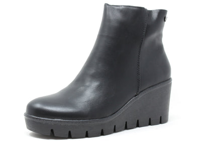 PU Wedge Boot