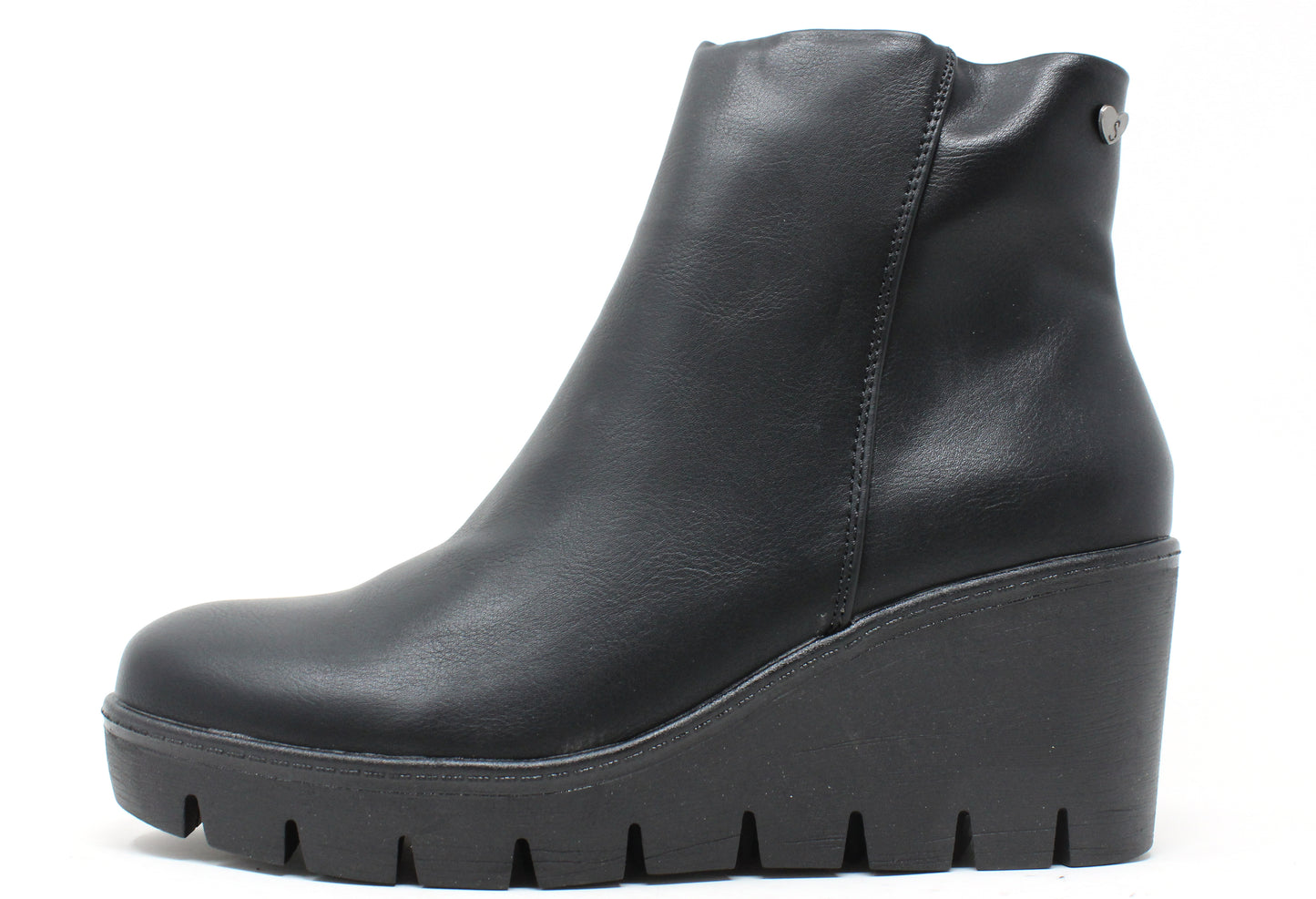 PU Wedge Boot