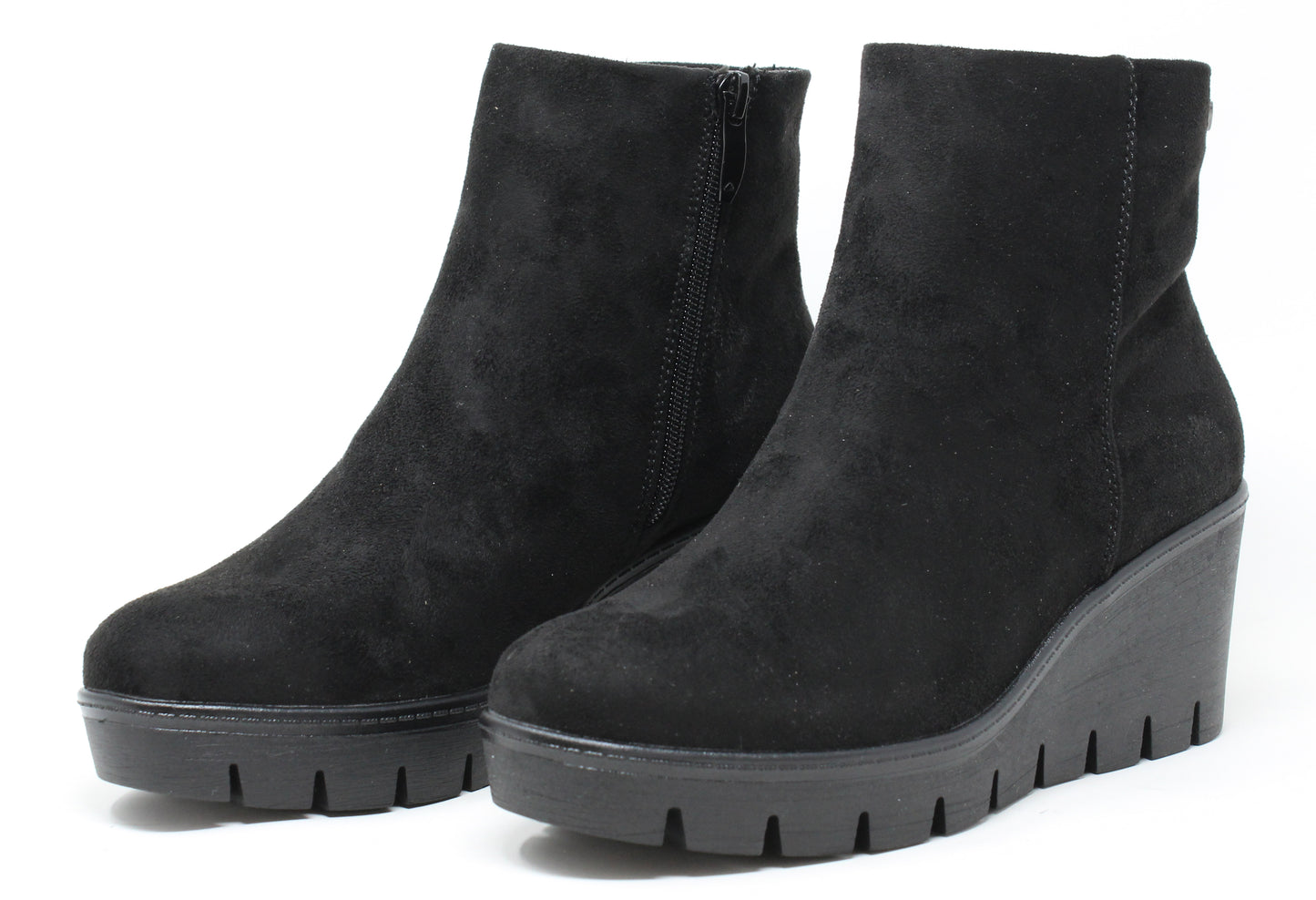 Microfibre Wedge Boot