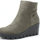 Microfibre Wedge Boot