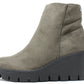 Microfibre Wedge Boot