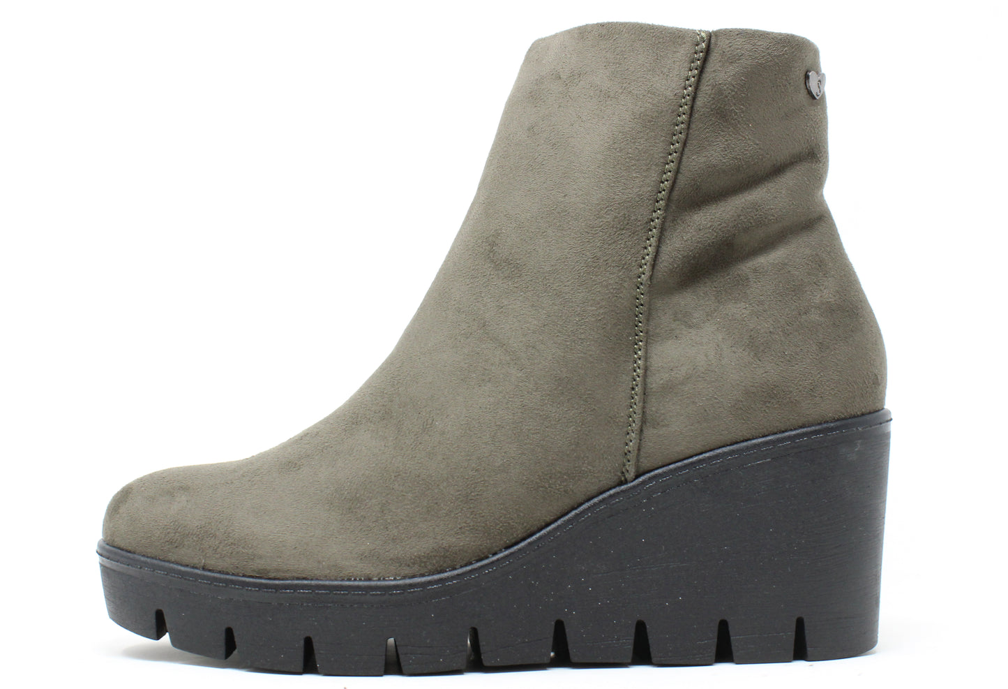 Microfibre Wedge Boot