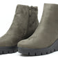 Microfibre Wedge Boot